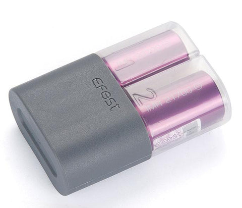 Efest Dual 20700 / 21700 Battery Case
