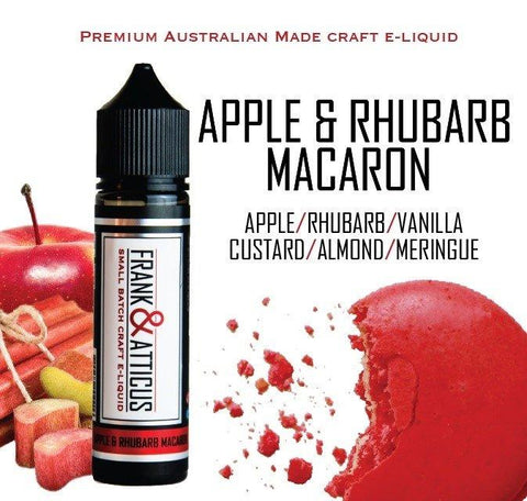 Frank & Atticus - Apple & Rhubarb Macaron
